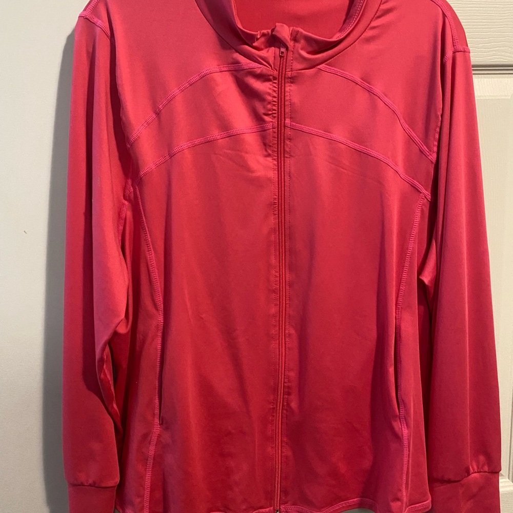 SHEIN Curve Bright Pink Top